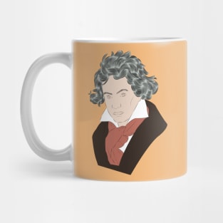 Ludwig Van Beethoven - portrait Mug